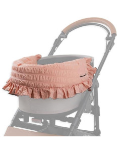 Cubierta de Carrito para Mascotas Harryspet Rosa Coral 2