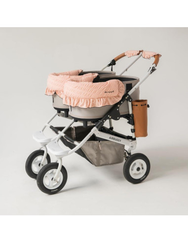 Cubierta de Carrito para Mascotas Harryspet Rosa Coral
