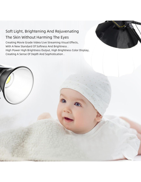 Luz de Video LED Bi-Color 220W JatureClets JC-220W