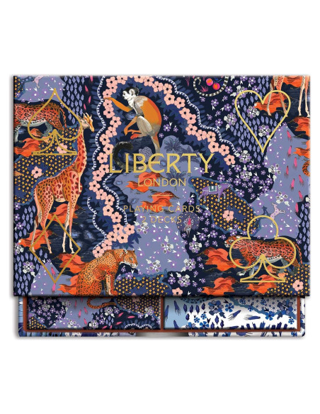 Set de Barajas Liberty London Maxine Galison - 2 Barajas Estándar