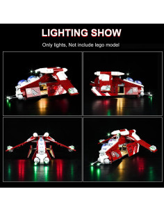 Kit de Iluminación LED para Lego 75354 Caza de Coruscant 2
