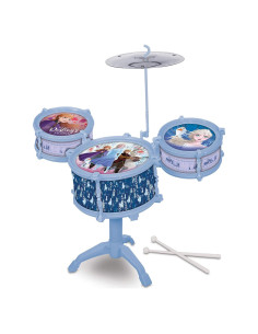 Kit de Batería Musical Frozen 2 - 3 Tambores y Platillo