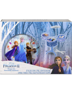 Kit de Batería Musical Frozen 2 - 3 Tambores y Platillo 2