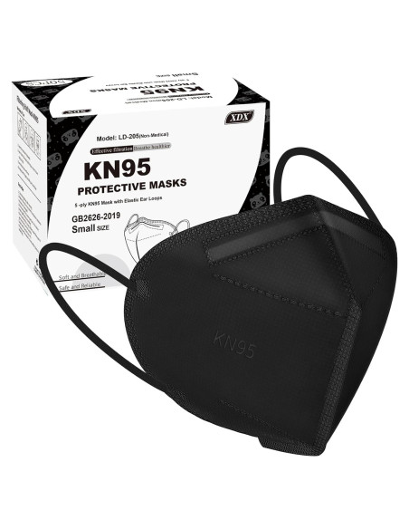 Mascarillas KN95 para Niños XDX 50 Pcs Individualmente Envuelta