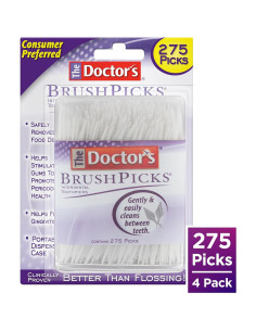 Palillos Interdentales 2-en-1 The Doctor, 275 Unidades 2