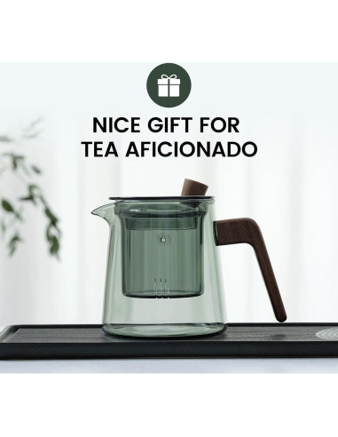 Tetera de vidrio Tea Canyon 500ml con infusor extraíble