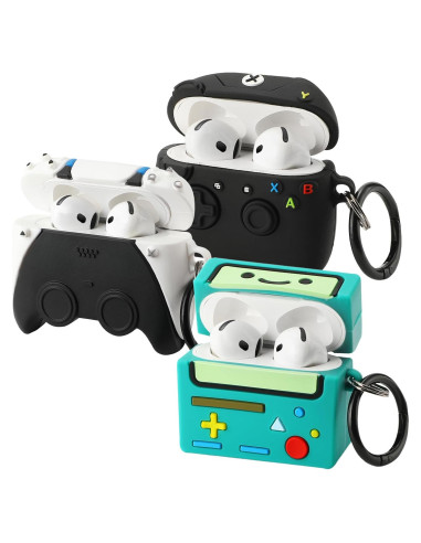 Funda protectora Gedicht para AirPods 4ta gen 2024 - 3 Pack