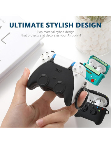 Funda protectora Gedicht para AirPods 4ta gen 2024 - 3 Pack