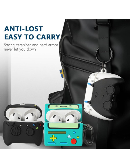 Funda protectora Gedicht para AirPods 4ta gen 2024 - 3 Pack