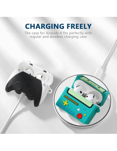 Funda protectora Gedicht para AirPods 4ta gen 2024 - 3 Pack