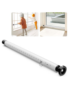 Barra de Seguridad Ajustable Abiglifty 43-127 cm Blanca