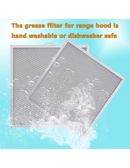 Filtros de Campana Extractora MADHUT 99010316 2-Pack 29.5x28.5cm