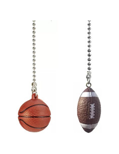 Extensión de cadena de tirón para ventilador TWDRTDD 30 cm baloncesto y rugby