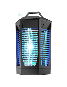 Zapper de Insectos PRTILOUD 20W con Sensor Luz IPX4 2300 ft
