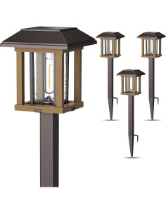 Luces de Camino Solares XMCOSY+ LED 25 LM IP65 Doble Tono 2