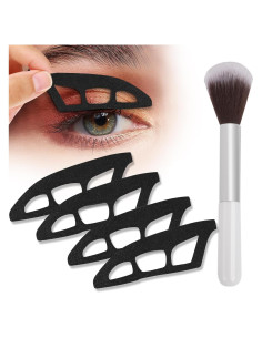 Herramienta de Sombra de Ojos Eyetour 4PCS - Aplicador y Plantillas
