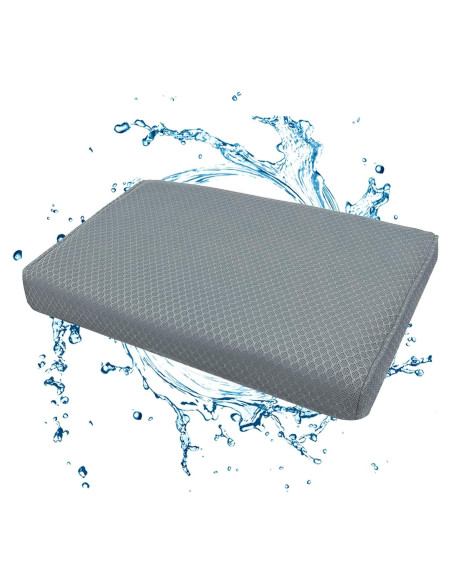 Cojín para Ducha AEROiVi SCC01-Gris Antideslizante 40x30cm