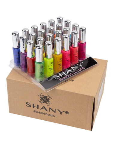Conjunto de Arte de Uñas SHANY - 24 Esmaltes de Colores