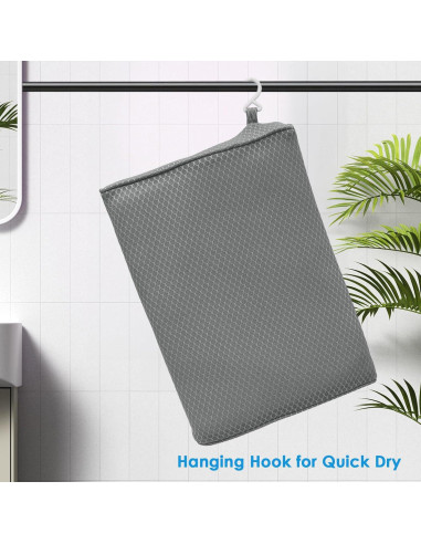 Cojín para Ducha AEROiVi SCC01-Gris Antideslizante 40x30cm