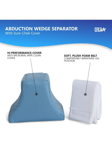 Separador de Rodilla en Cuña NYOrtho - Almohada Ortopédica 10 cm