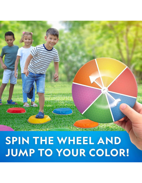 Piedras de Equilibrio National Geographic - 6 Piezas Antideslizantes