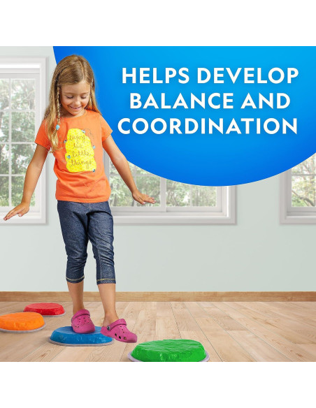 Piedras de Equilibrio National Geographic - 6 Piezas Antideslizantes