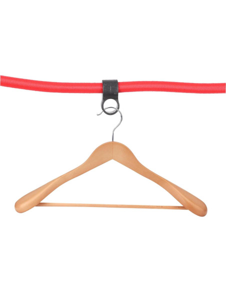 Cuerda de Ropa Portátil Garneck 137cm para Viaje y Camping