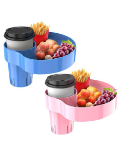 Bandeja para Asiento de Auto AISHAIDO 2 Paquetes Rosa y Azul