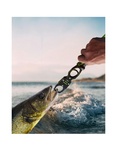 Agarrador de Labios de Pescado Tanzoii 31.5 cm Resistente Agua Salada