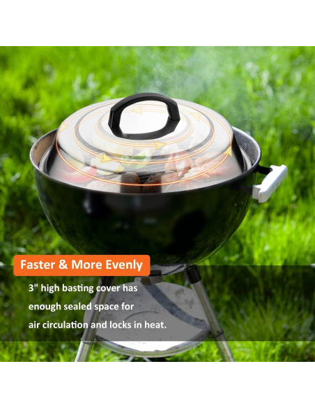 Domo Derretido y Prensa de Hierro Fundido Leonyo 30 cm