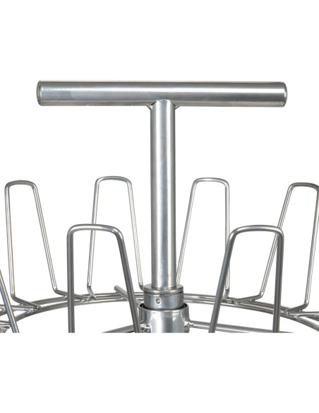 Árbol de zapatos giratorio Esencial para el hogar 4 niveles 24 pares