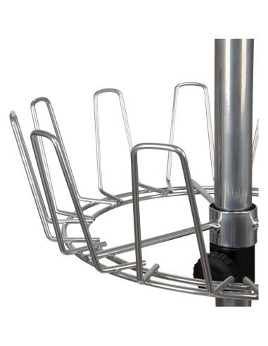 Árbol de zapatos giratorio Esencial para el hogar 4 niveles 24 pares