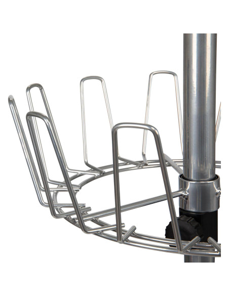 Árbol de zapatos giratorio Esencial para el hogar 4 niveles 24 pares