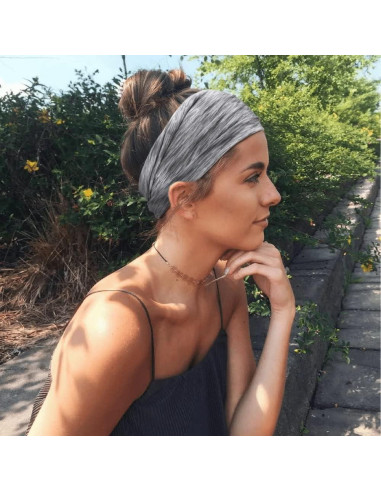 12 Diademas Antideslizantes para Mujeres AKTVSHOW - Banda para Sudor