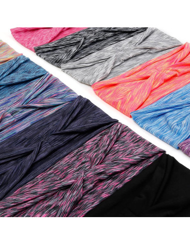 12 Diademas Antideslizantes para Mujeres AKTVSHOW - Banda para Sudor