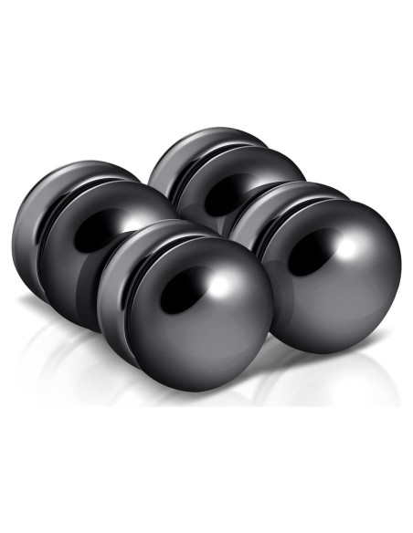 4 Imán para Hijab SAVITA 1.27cm Gris Oscuro Multiuso