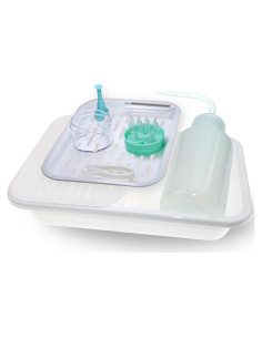 Kit de Cuidado de Lentes de Contacto Eagosion - 150ml, Bandeja y Herramientas