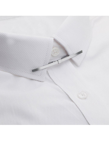 Conjunto de Alfileres de Corbata AnotherKiss - 6 Piezas Oro y Plata