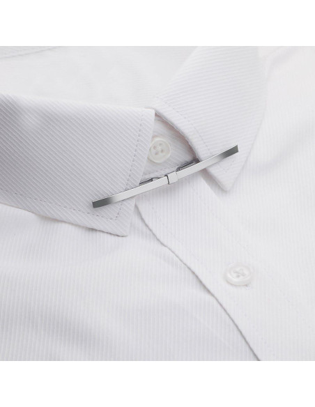 Conjunto de Alfileres de Corbata AnotherKiss - 6 Piezas Oro y Plata