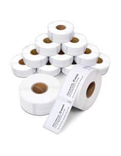 Etiquetas Térmicas Directas Aegis Adhesives 1.9x5.1cm 12 Rollos