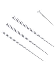 Kit de Piercing Besteel 3 Pcs Acero Quirúrgico 14G 16G 18G