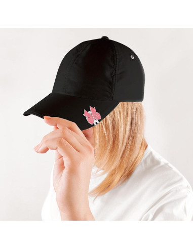 Clip de Sombrero Magnético Gosknor para Marcador de Golf Rosa