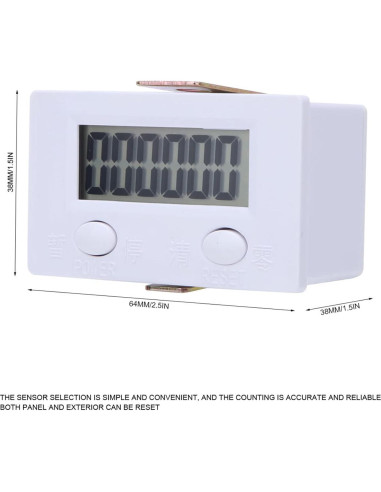 Contador Electrónico BERM BEM-6C 6 Dígitos Pantalla LCD