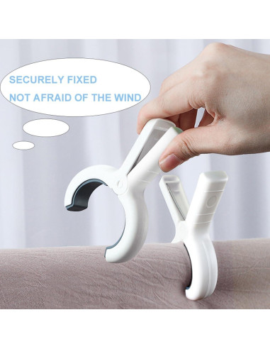 10 Clips para Toallas de Playa YOWPEY - Plástico Resistente