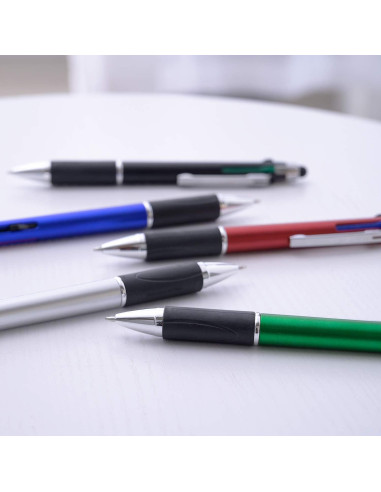 Bolígrafo 4 Colores MiSiBao Punta Media 1.0mm Estilógrafo