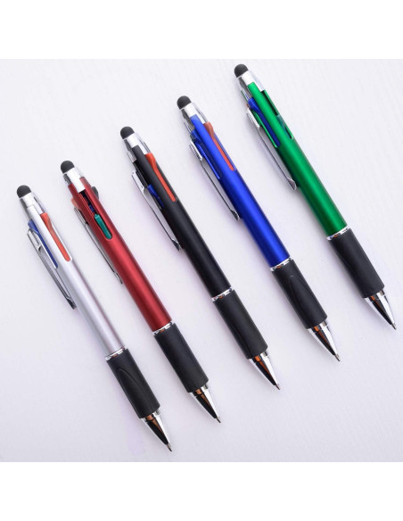 Bolígrafo 4 Colores MiSiBao Punta Media 1.0mm Estilógrafo