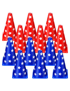 Juego de conos de entrenamiento Relaxweex 12 piezas 22.86 cm