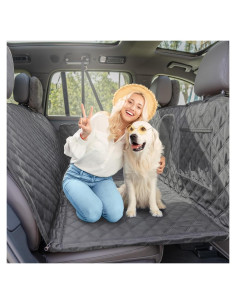 Extensor de Asiento Trasero para Perros HERBERWE HBW-1680D Negro