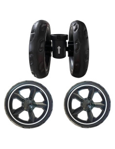 Juego de Ruedas de Reemplazo ROODO para Carrito de Mascotas