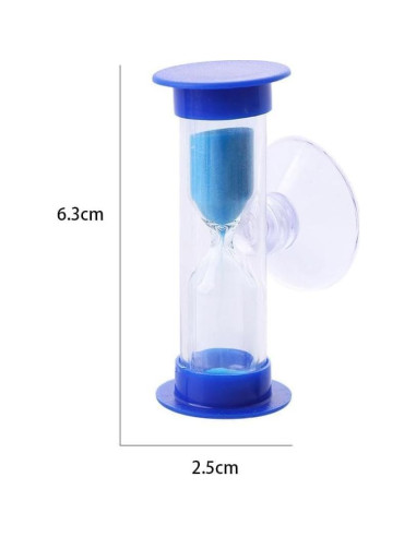 Temporizador de Arena Azul Wentoenapp 3 Minutos Decorativo